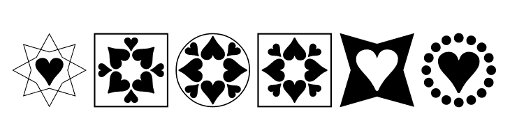 Heart Things  Free Fonts Download