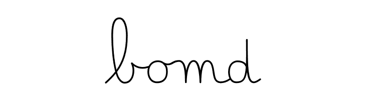 bomd Belle Allure GS Fin Font