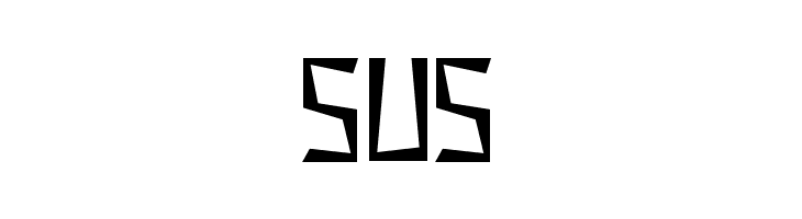 SUS Descuadrado Font