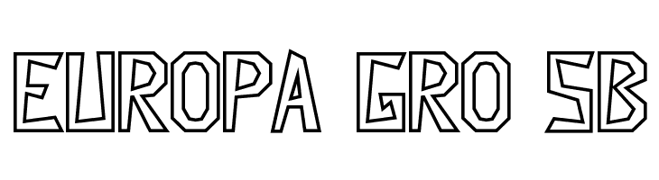 Descuadrado Hollow  Free Fonts Download