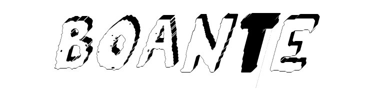 YES_3Ditalic Book  Free Fonts Download