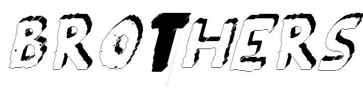 YES_3Ditalic Book  Free Fonts Download