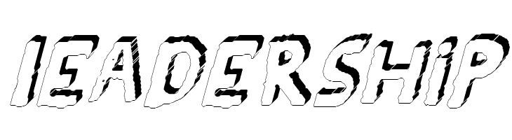 YES_3Ditalic Book  Free Fonts Download