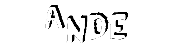 YES_3Dshaken Book  Free Fonts Download