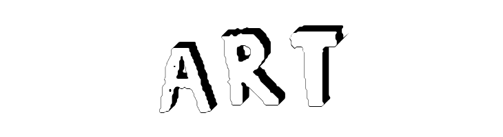 YES_3Dshaken Book  Free Fonts Download