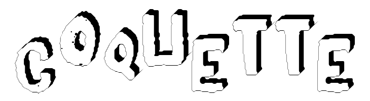 YES_3Dshaken Book  Free Fonts Download