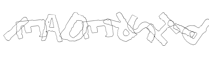 YES_outlinerotated Book  Free Fonts Download