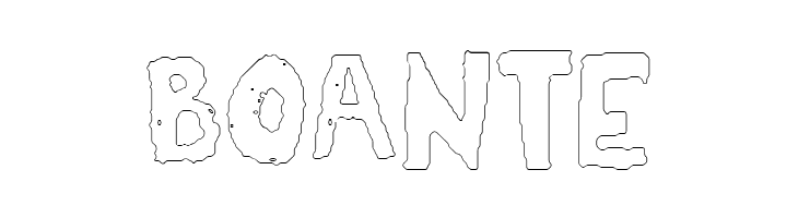 YES_outline Book  Free Fonts Download