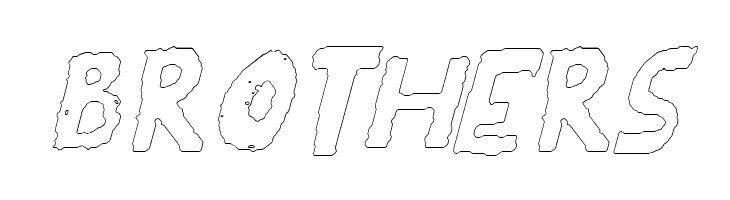 YES_outlineitalic Book  Free Fonts Download