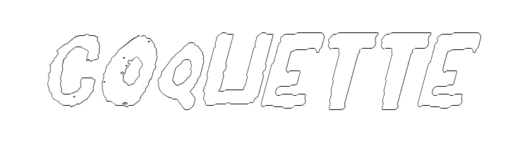 YES_outlineitalic Book  Free Fonts Download