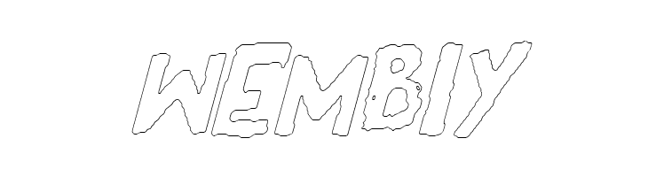 YES_outlineitalic Book  Free Fonts Download