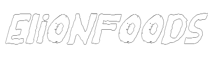 YES_outlineitalic Book  Free Fonts Download
