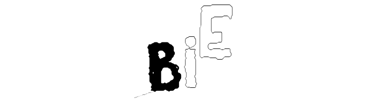 YES_outlineshaken Book  Free Fonts Download