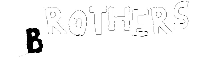 YES_outlineshaken Book  Free Fonts Download