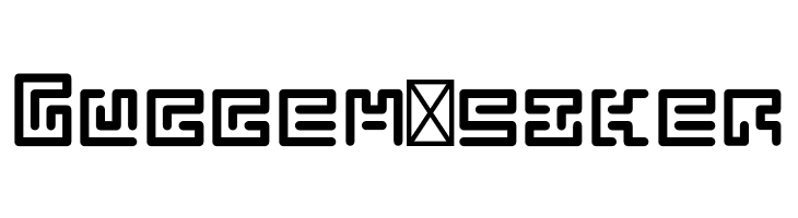 Abstract Labyrinth Rounded  Free Fonts Download