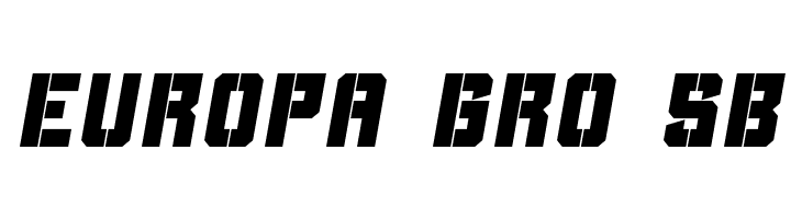 Clean Sports Stencil  Free Fonts Download