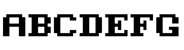 Modern DOS 8x8  Free Fonts Download