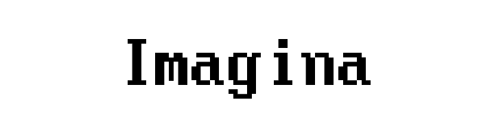 Modern DOS 437 8x16  Free Fonts Download