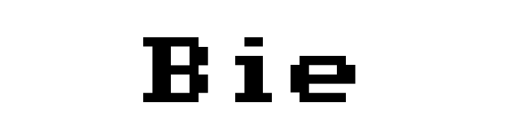 Modern DOS 437 8x8  Free Fonts Download