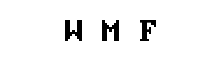 Modern DOS 437 8x14  Free Fonts Download