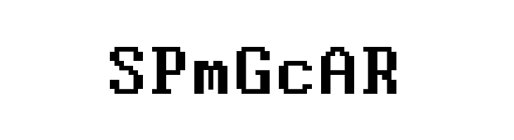 Modern DOS 437 9x16  Free Fonts Download