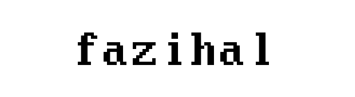 Modern DOS 437 9x16  Free Fonts Download