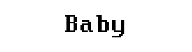 Modern DOS 9x16  Free Fonts Download