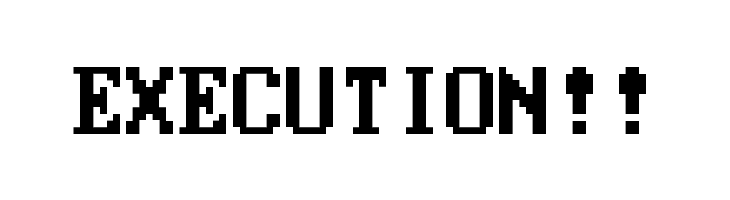 Modern DOS 8x16  Free Fonts Download