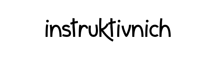 instruktivnich InColhua Font