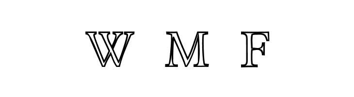 Hira & Katakana W  Hollow  Free Fonts Download