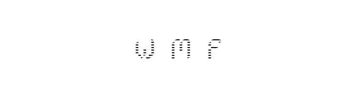 Galactica S Regular V. Striped  Free Fonts Download