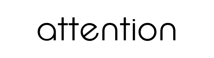 attention EpicFusion Font
