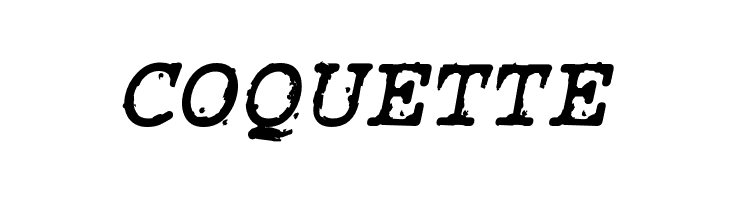 RoughTypewriter-BoldItalic  Free Fonts Download