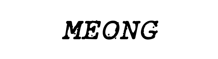 RoughTypewriter-BoldItalic  Free Fonts Download