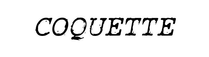 RoughTypewriter-Italic  Free Fonts Download