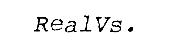 RoughTypewriter-Italic  Free Fonts Download