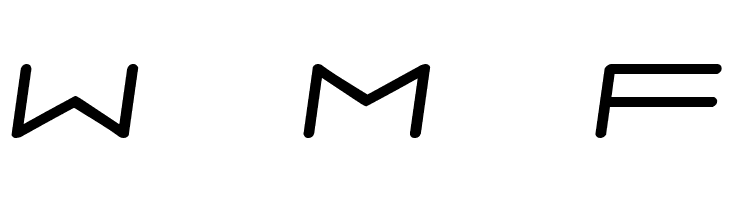 7 days oblique  Free Fonts Download