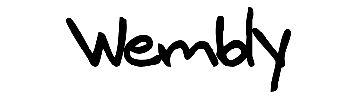 Samuels hand bold  Free Fonts Download