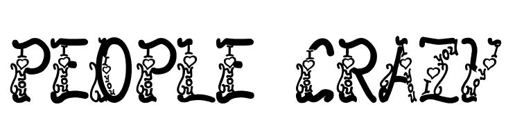 I love you ABC 123  Free Fonts Download