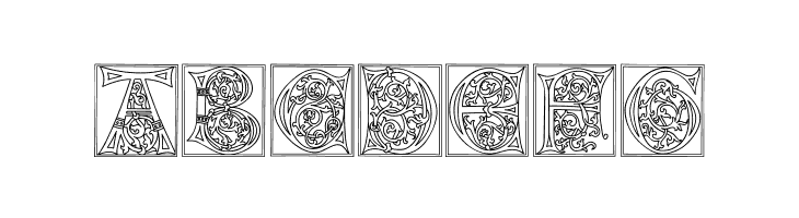 Rebuscada Caps  Free Fonts Download