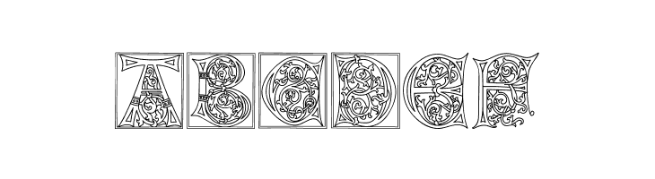 Rebuscada Caps  Free Fonts Download