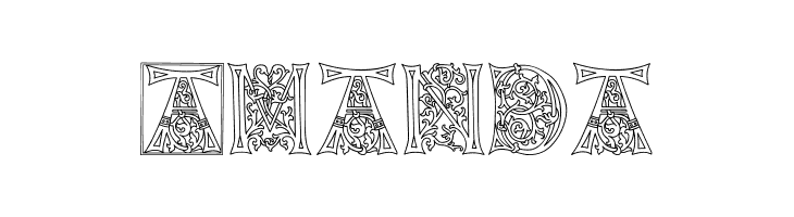 Rebuscada Caps  Free Fonts Download