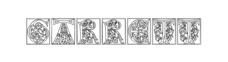 Rebuscada Caps  Free Fonts Download