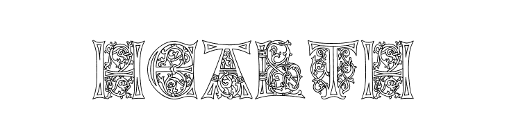 Rebuscada Caps  Free Fonts Download