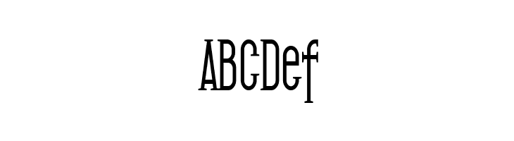SF Gothican Condensed Bold  Free Fonts Download