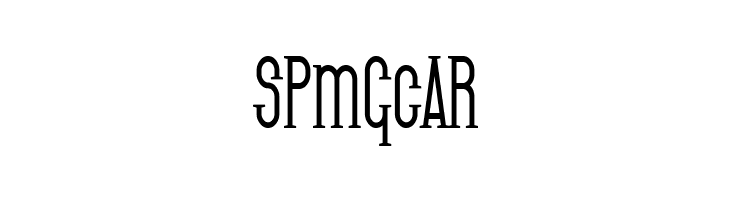 SF Gothican Condensed Bold  Free Fonts Download