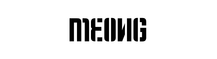 Moshka-Stencil  Free Fonts Download