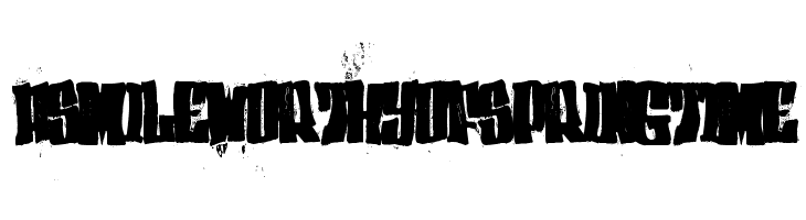 (el&font BLOCK)  Free Fonts Download