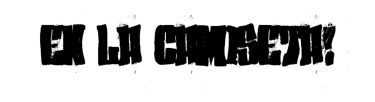 (el&font BLOCK)  Free Fonts Download