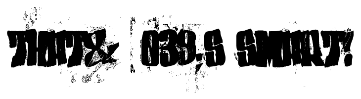 (el&font BLOCK)  Free Fonts Download